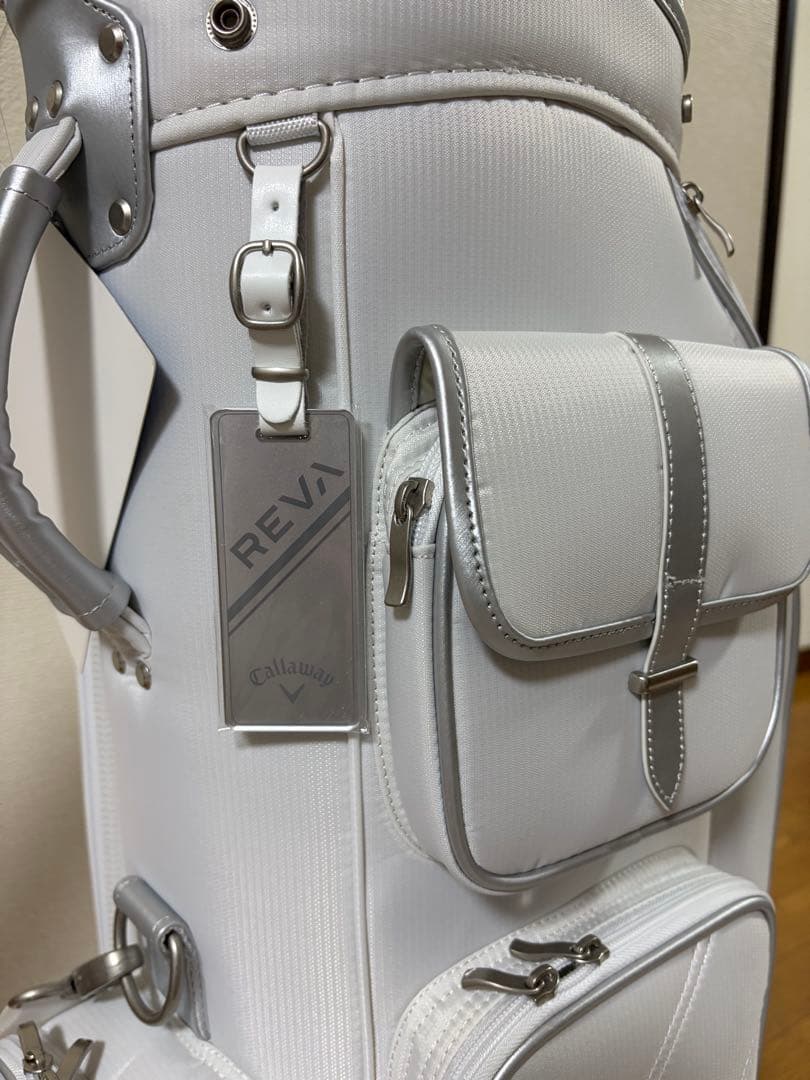 【新品未使用】キャロウェイCallaway REVA キャディバッグ ホワイト