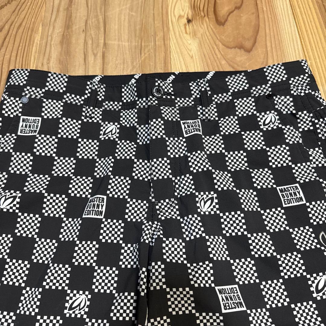 マスターバニーエディション ゴルフパンツ ストレッチパンツ チェッカーフラッグ5