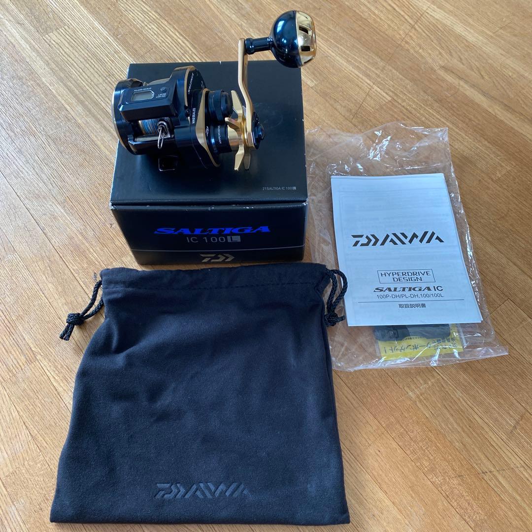 Daiwa Saltiga デジタルラインカウンター付きベイトリール