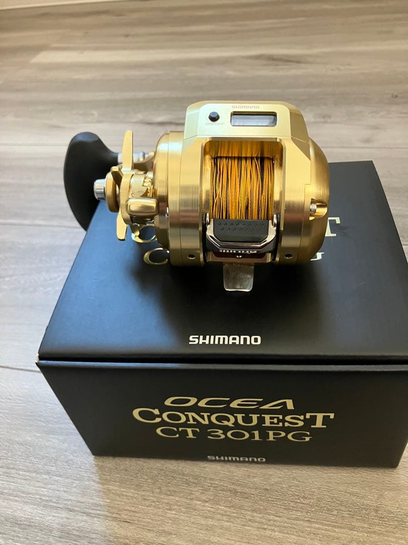シマノ オシアコンクエストCT 301PG 中古美品　新品PE