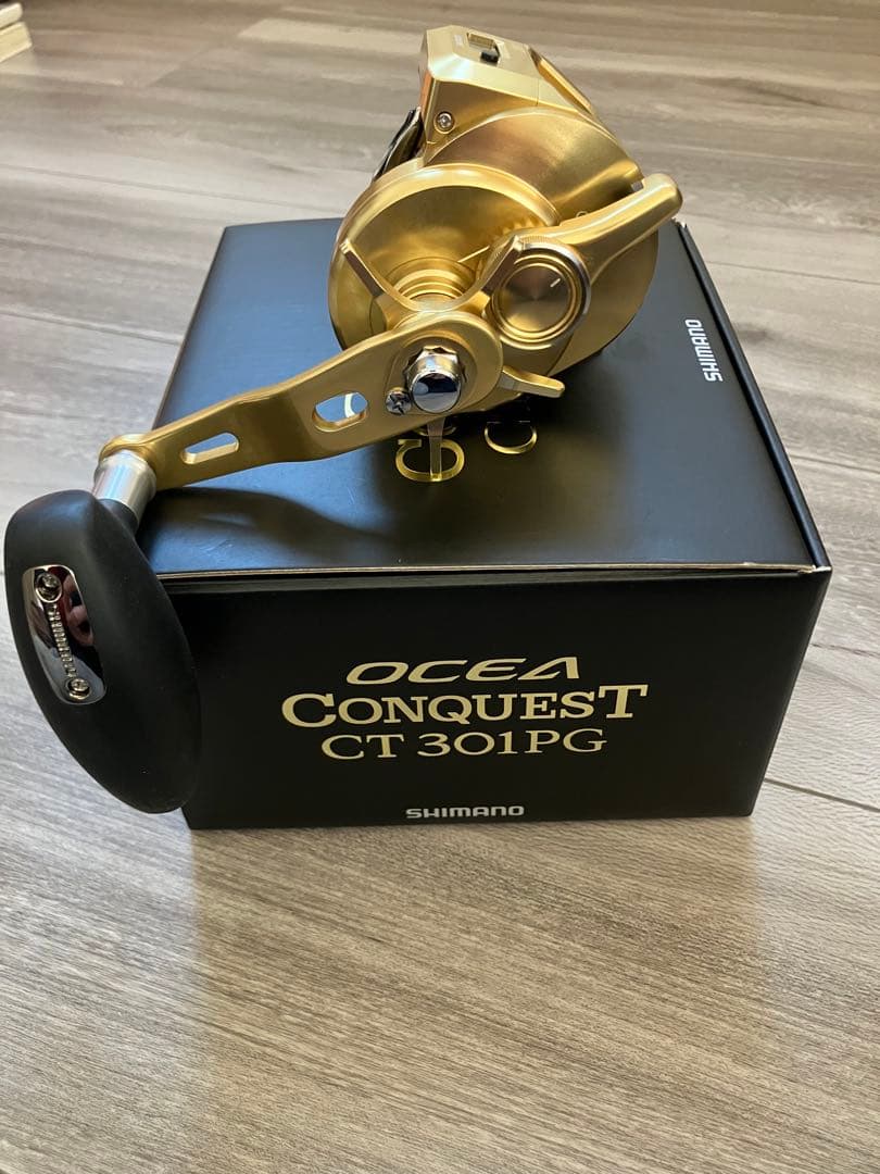 シマノ オシアコンクエストCT 301PG 中古美品　新品PE