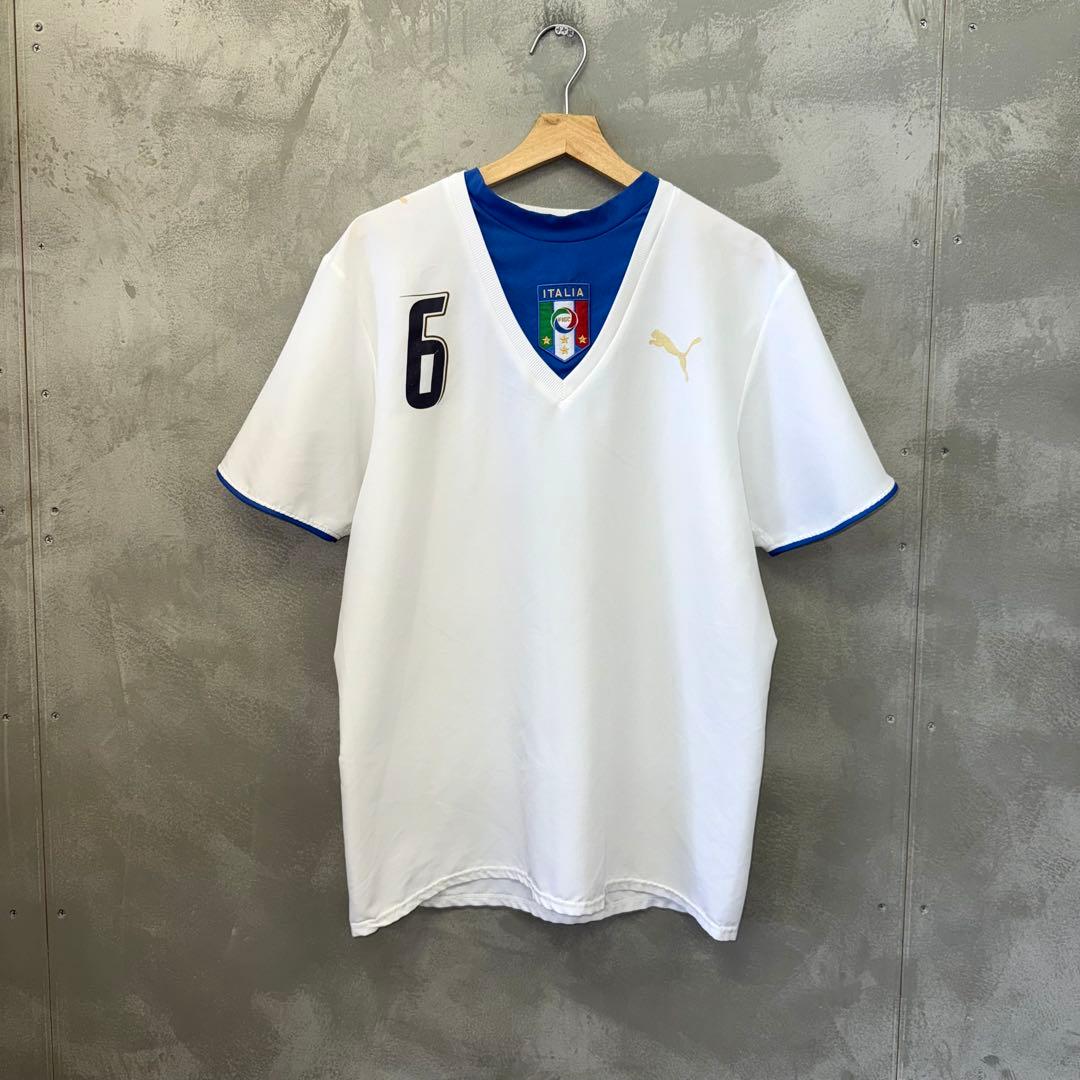 PUMA イタリア代表 ユニフォーム ゲームシャツ 2006年ドイツW杯