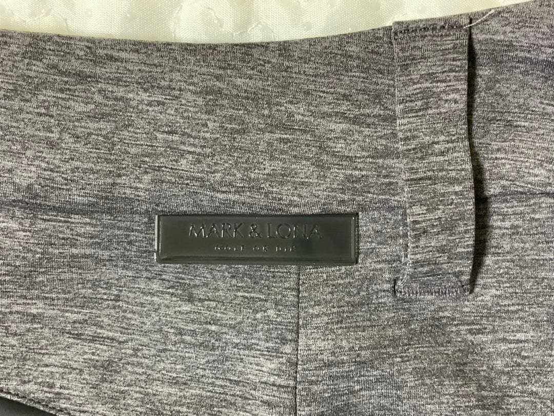 MARK & LONA アシンメトリックスカート グレー