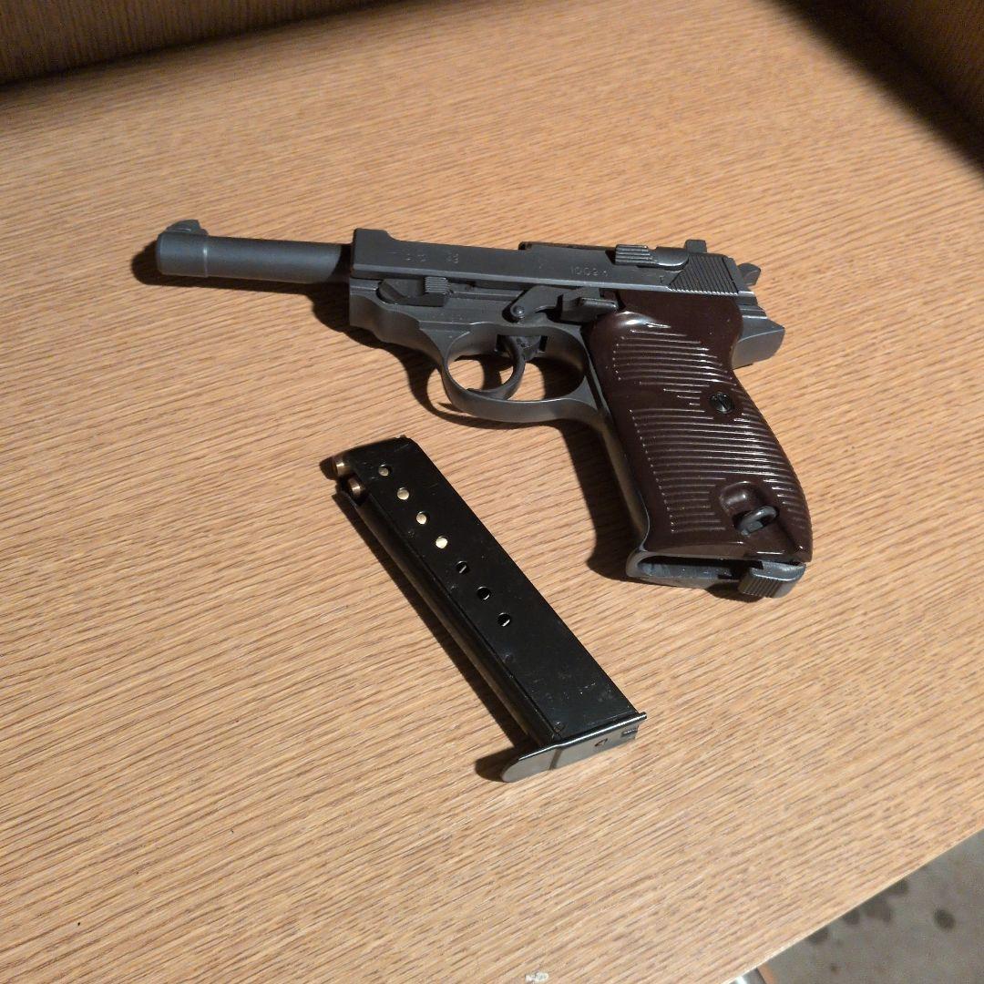 マルシンモデルガン　ブローニングHP、・ワルサーP38