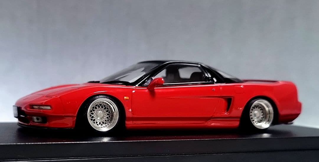 1/43　ホンダ　NSX改　1990　BBS-RS　アルミ製　深リム　国産名車