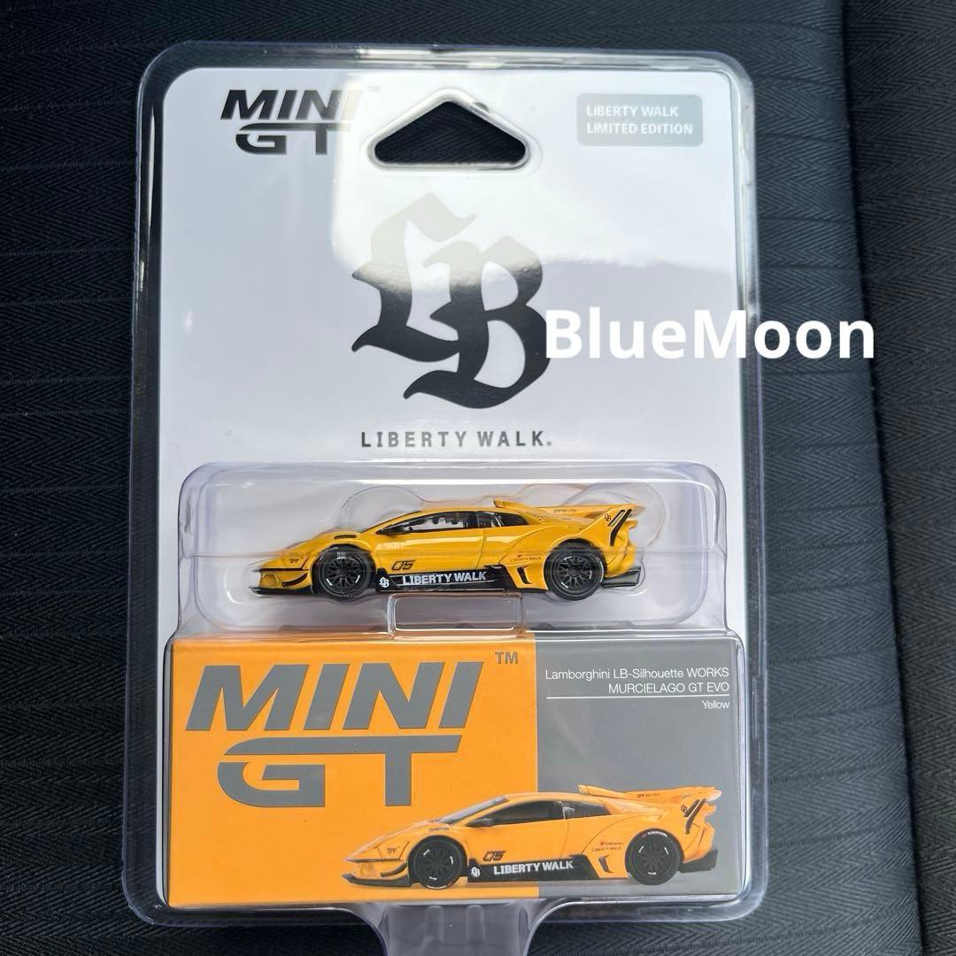 LBWK限定 MINIGT ランボルギーニ ムルシエラゴ GT EVO イエロー