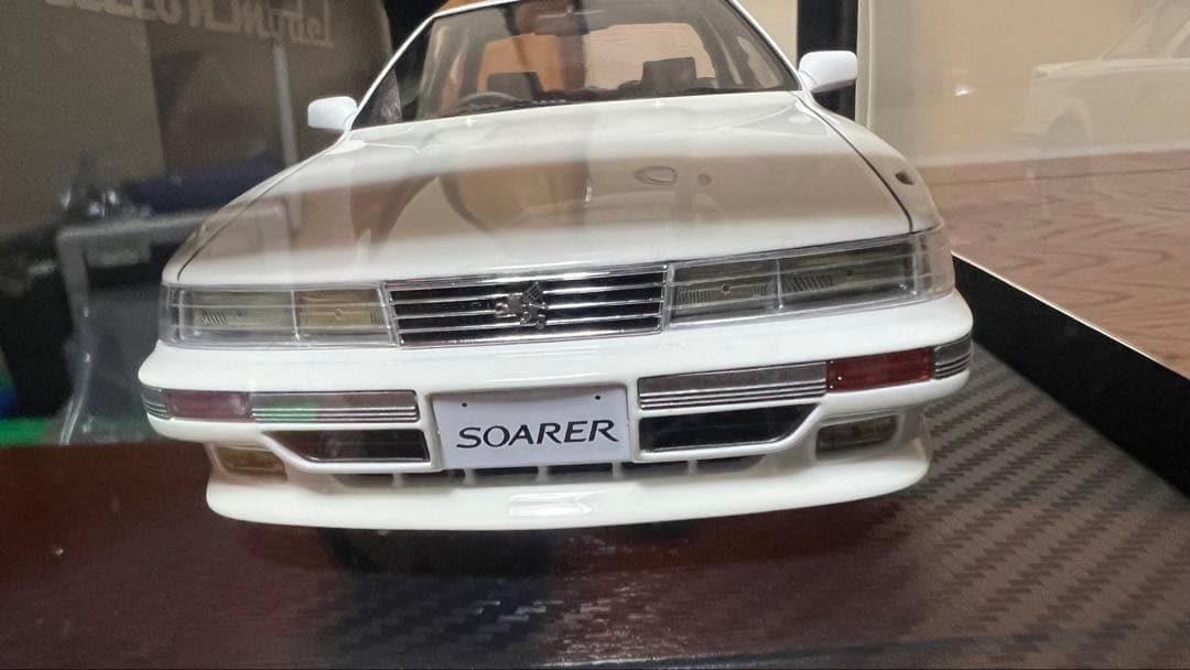 イグニッションモデル 1/18 トヨタソアラ2.0GTツインターボL 白　美品