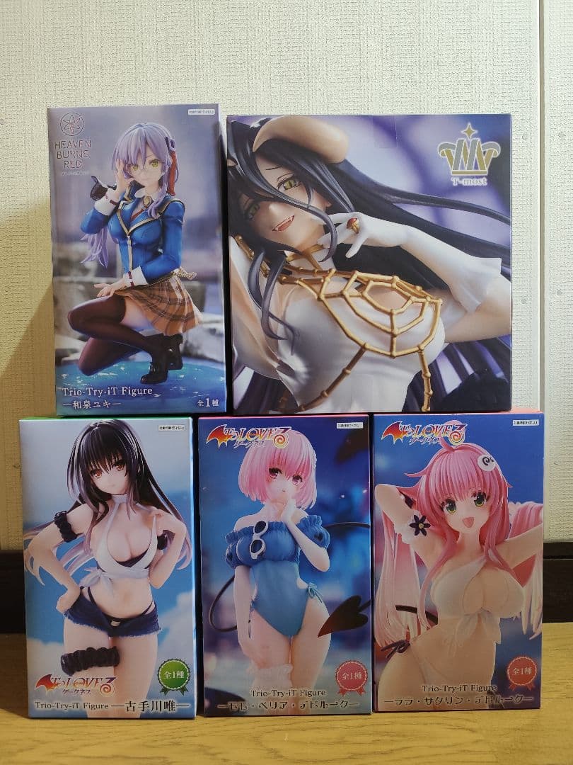 プライズフィギュアまとめ売り5体 ToLOVEる アルベド 和泉