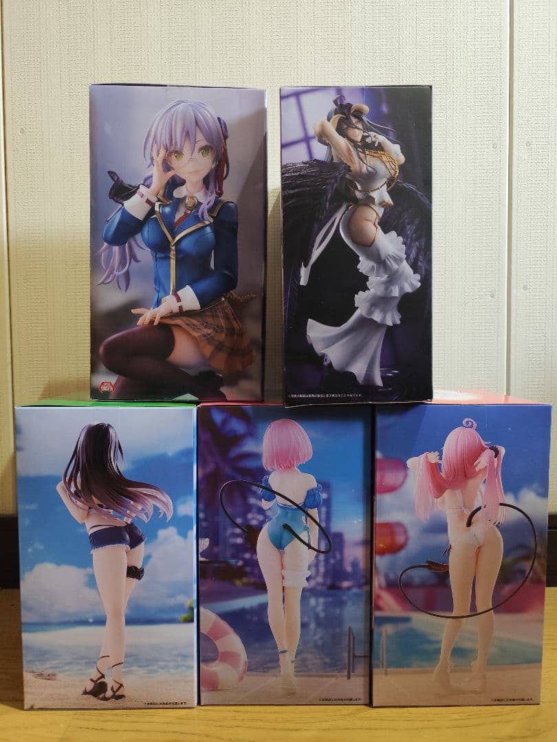 プライズフィギュアまとめ売り5体 ToLOVEる アルベド 和泉