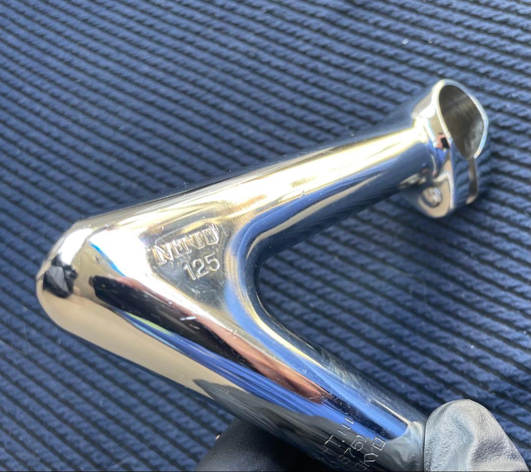 NJS NITTO ステム　125mm58° 競輪　ピスト　ロードバイク