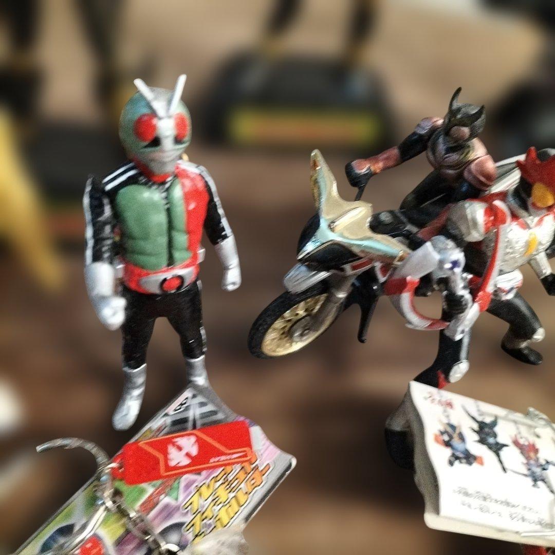 仮面ライダー フィギュアセット 14体金属部分あり