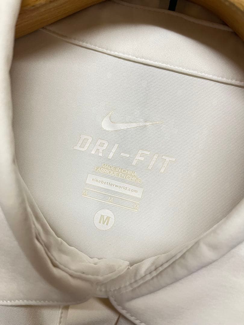 良好 NIKE ナイキテニス フェデラー セットアップ 上下セット 白 M&L
