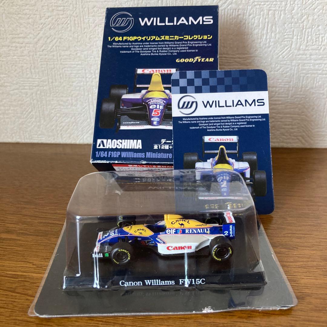 ミニカー CAMEL Canon Williams FW15C 1/64