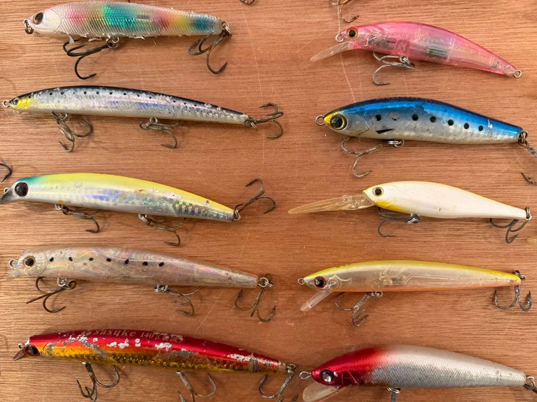 ルアー 43個 まとめ売り ミノー系 シーバス等 釣具セット