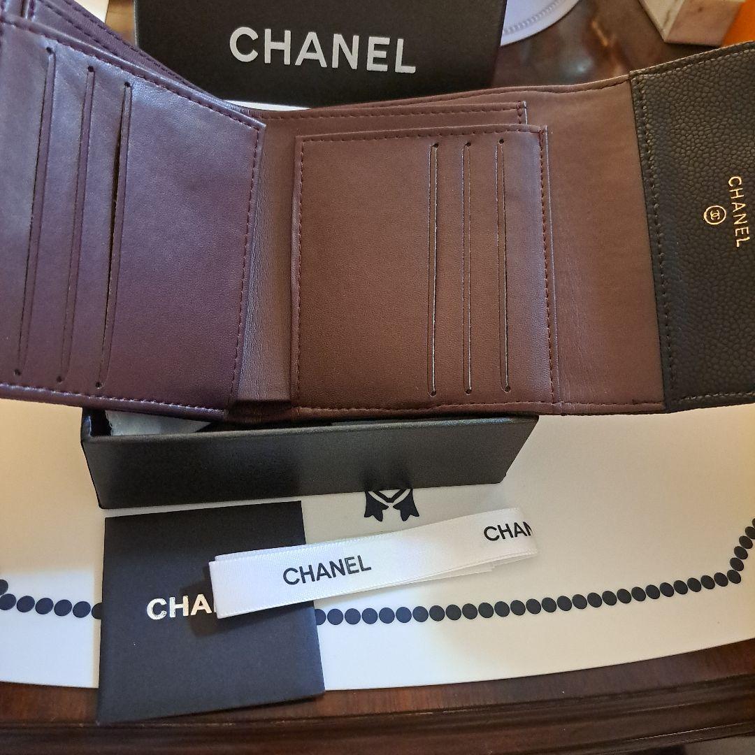 CHANEL ノベルティ キルティング 財布 [訳あり]