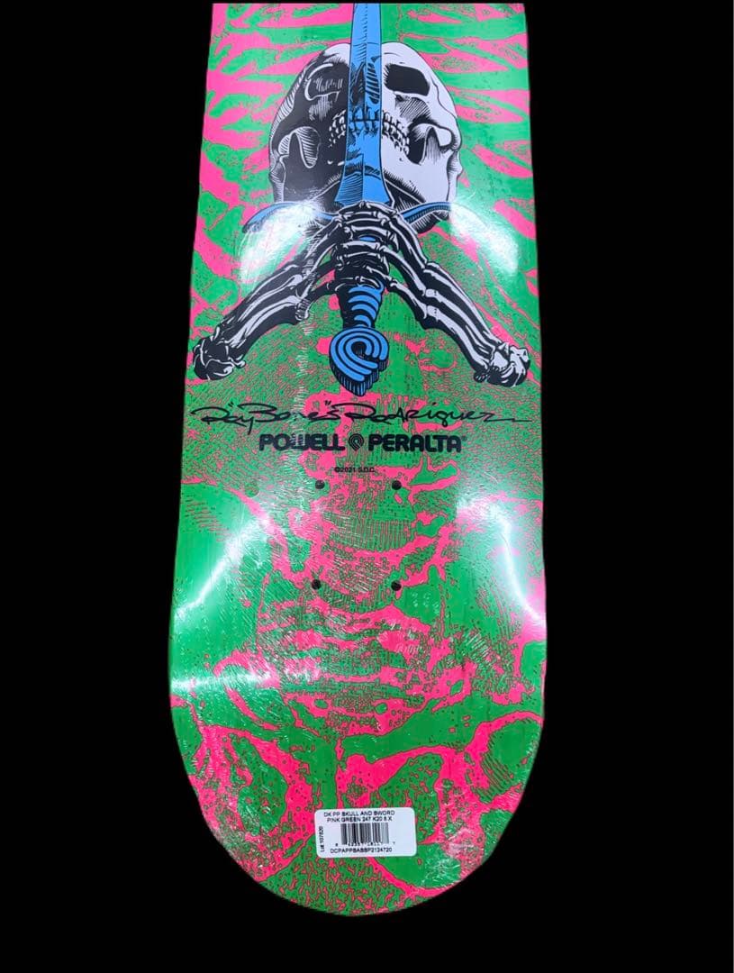 未使用❣POWELL PERALTA デッキ SKULL & SWORD 8.0
