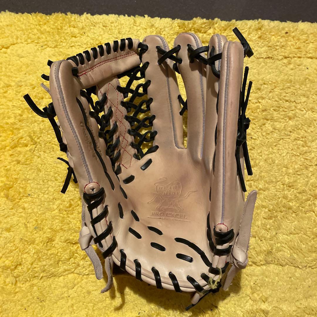 Rawlings 軟式グローブ キャメル 外野手用 ローリングス