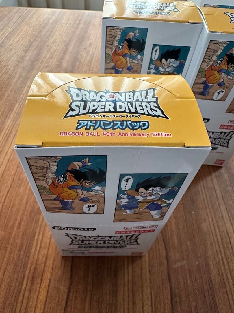 【4BOX】ドラゴンボール スーパーダイバーズ アドバンスパック 40周年記念