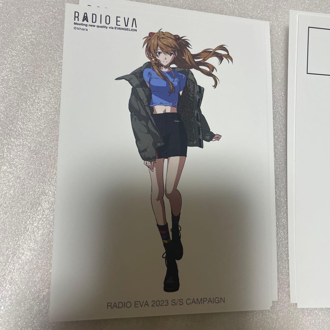 エヴァンゲリオン ポストカード5枚セット RADIO EVA 2023