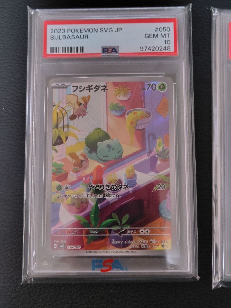 スペシャルデッキセットex フシギダネ ヒトカゲ ゼニガメ　psa10連番
