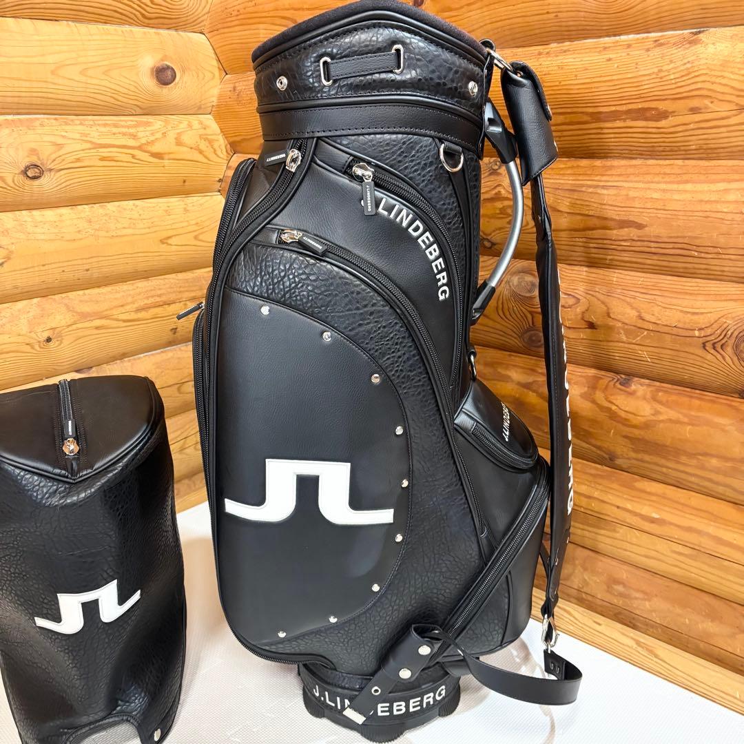 【美品】J.LINDEBERG キャディバッグ 20周年記念限定モデル