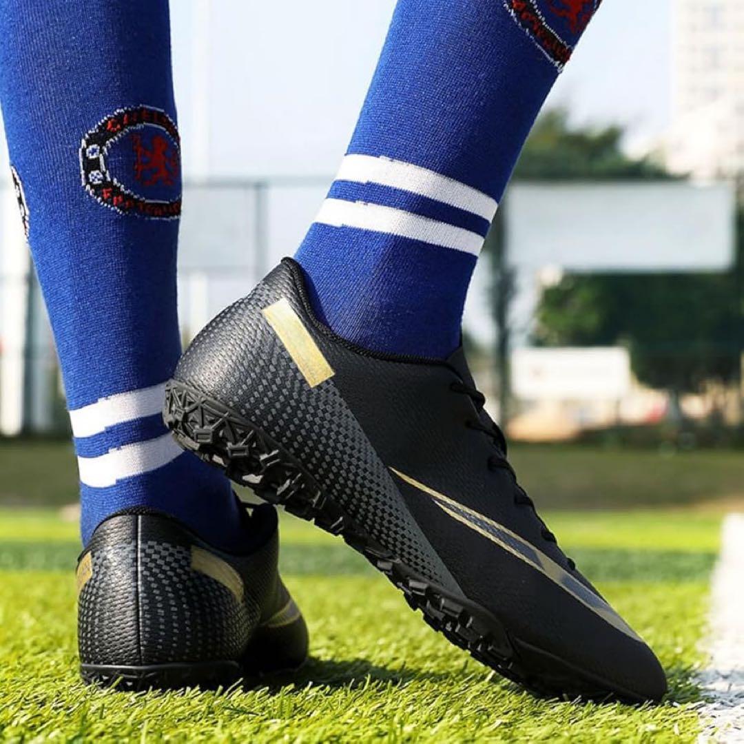 ローレザーサッカースパイク - プロフェッショナルグレード レースアップ