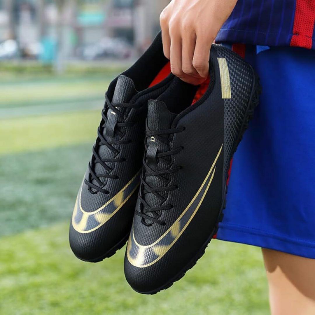 ローレザーサッカースパイク - プロフェッショナルグレード レースアップ