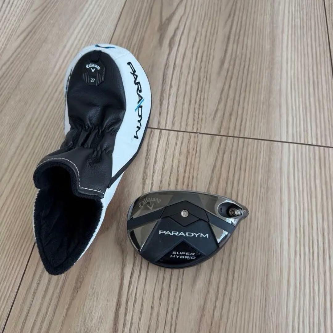 Callaway PARADYM SUPER HYBRID ヘッドカバー 27度