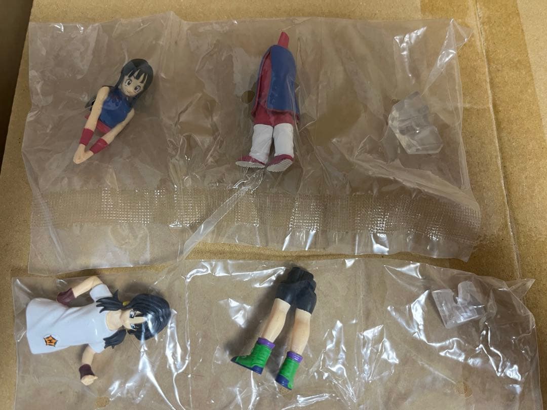 ドラゴンボール一番くじフィギュア　4個まとめ売り　ブルマ　ゴテンクス　サタン