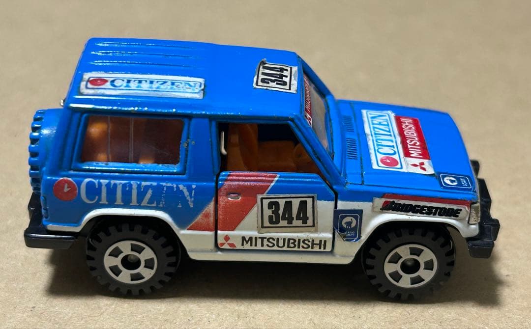 トミカ 日本製 三菱 パジェロ ２台セット CITIZEN