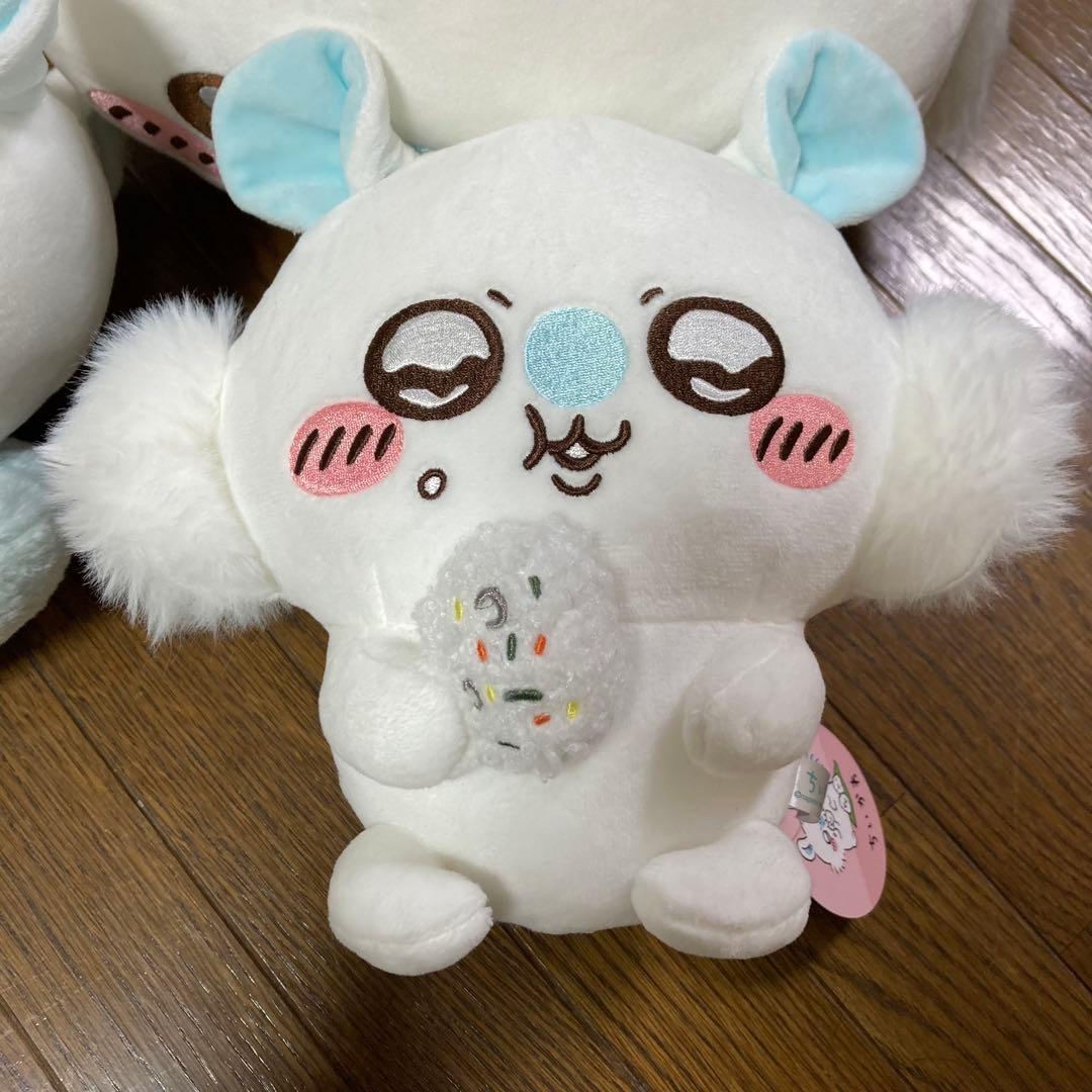 ちいかわ　モモンガぬいぐるみ　マスコット　まとめ売り　ハチワレ　ねそべりもっちる