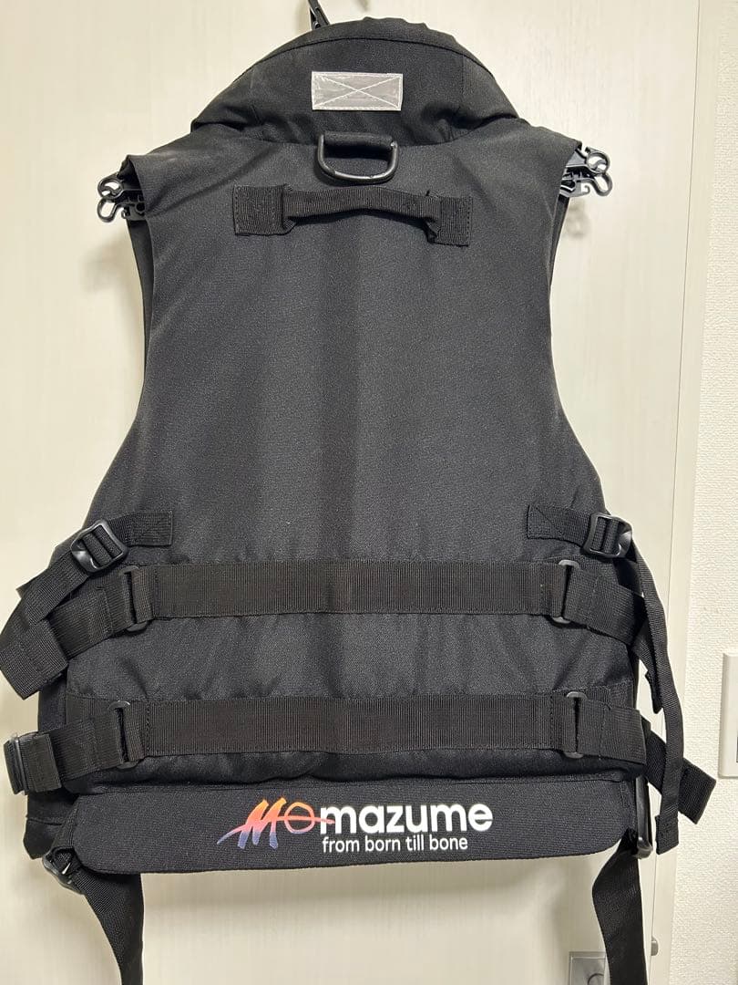 mazume MZX.CORE ブラック フィッシングベスト