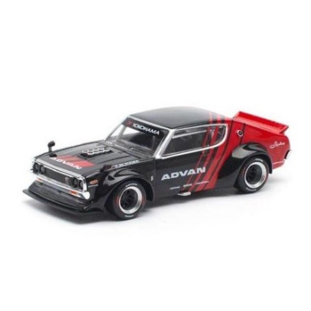正規輸入品 1/64 ケンメリ & ハコスカ アドバン ポップレース (Y191