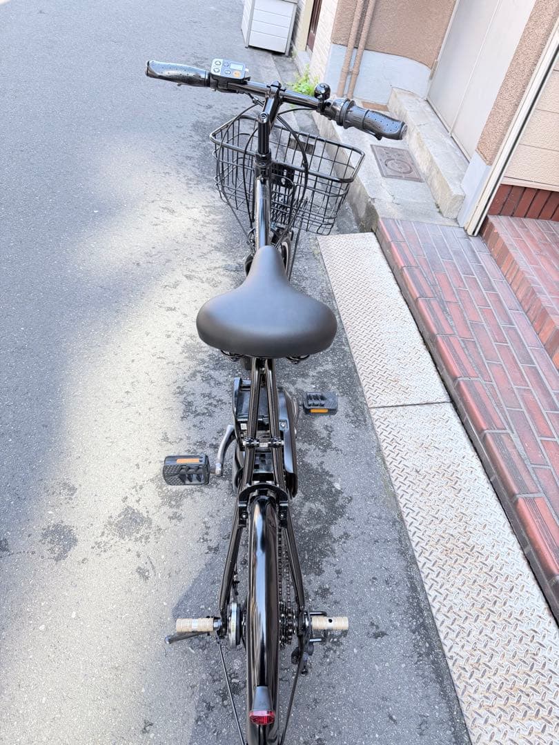 大阪府　パナソニック　VELLO STAR 電動アシスト自転車 ブラック