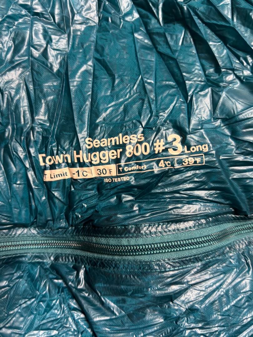 アウトドア寝具 mont-bell Seamless Down Hugger 800 Long