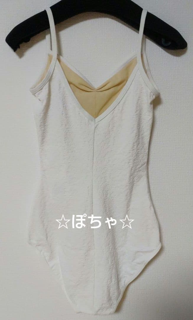☆新品未使用☆チャコット☆レディース☆レオタード☆オフホワイト☆M☆