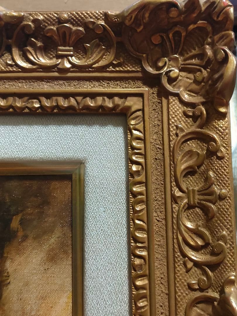 油彩「裸婦坐像」栄永大治良作品　SM