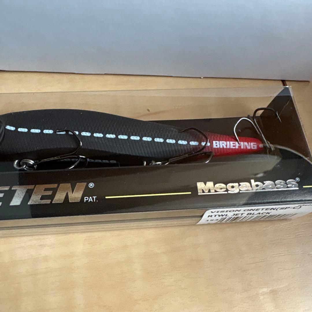 ルアー・フライ Megabass VISION ONETEN RTWL JET BLACK 3