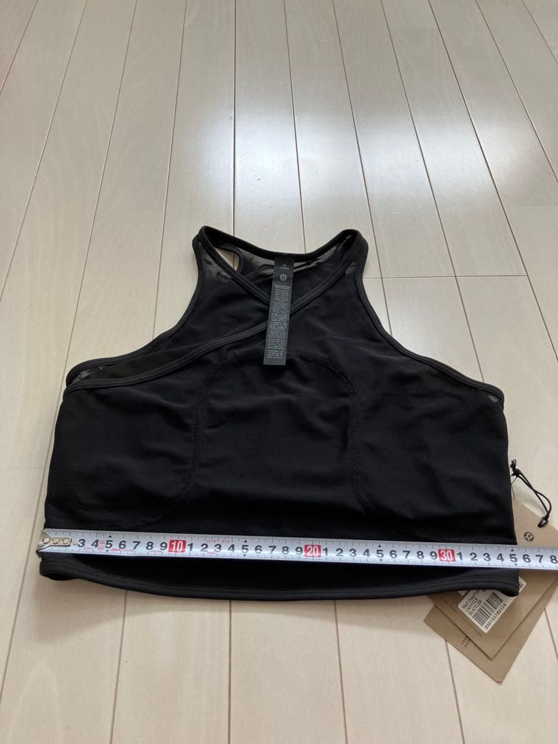新品　ルルレモン　トップス　ホットヨガ　タンクトップ　ヨガ　ピラティス　黒　M