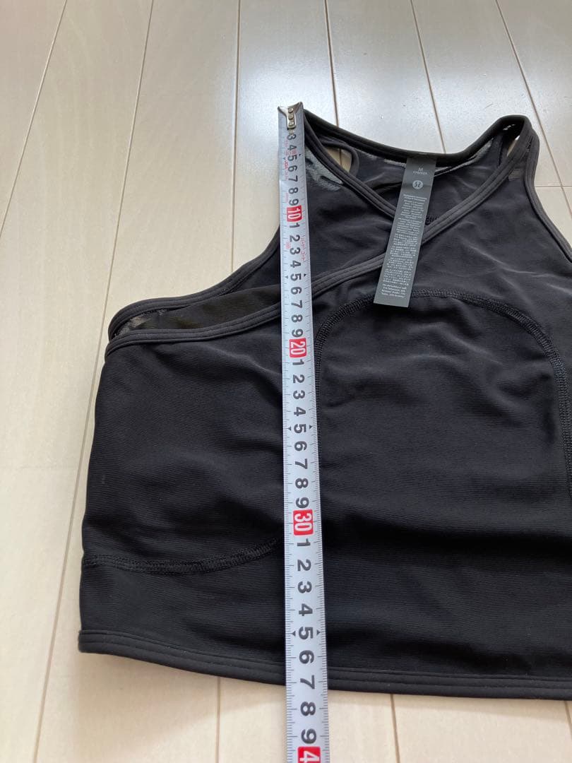 新品　ルルレモン　トップス　ホットヨガ　タンクトップ　ヨガ　ピラティス　黒　M