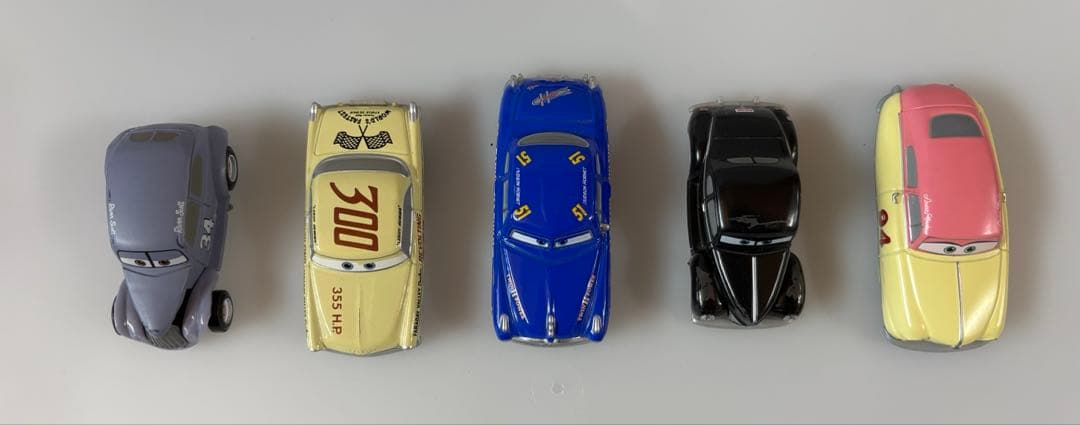 廃盤 トミカ カーズ レジェンドレーサー5台セット ディズニー ピクサー