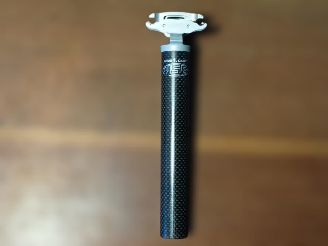 USE1.com カーボンシートポスト 24.9mm LOOK対応 123g