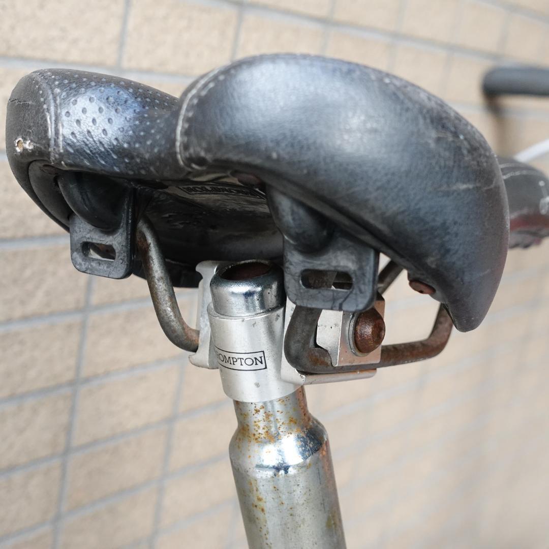英国製 BROMPTON 赤 M1L ミニベロ 折り畳み 小径車 ブロンプトン