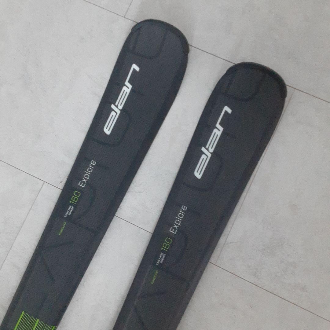 美品 ELAN エラン EXPLORE4 エクスプロア4 スキーセット160cm