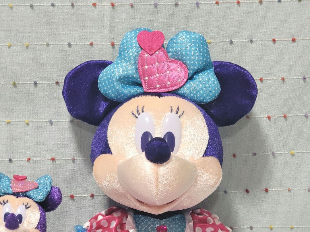 美品❤ パルパルーザ ミニーのファンダーランド ぬいぐるみ ぬいぐるみバッジ