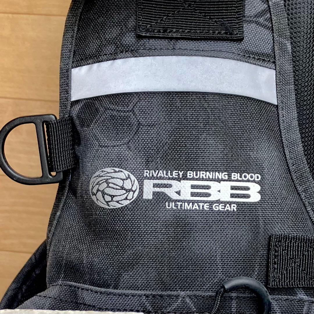 美品 RBB ゲームベスト フローティングベスト ダブルポーチ ライフジャケット