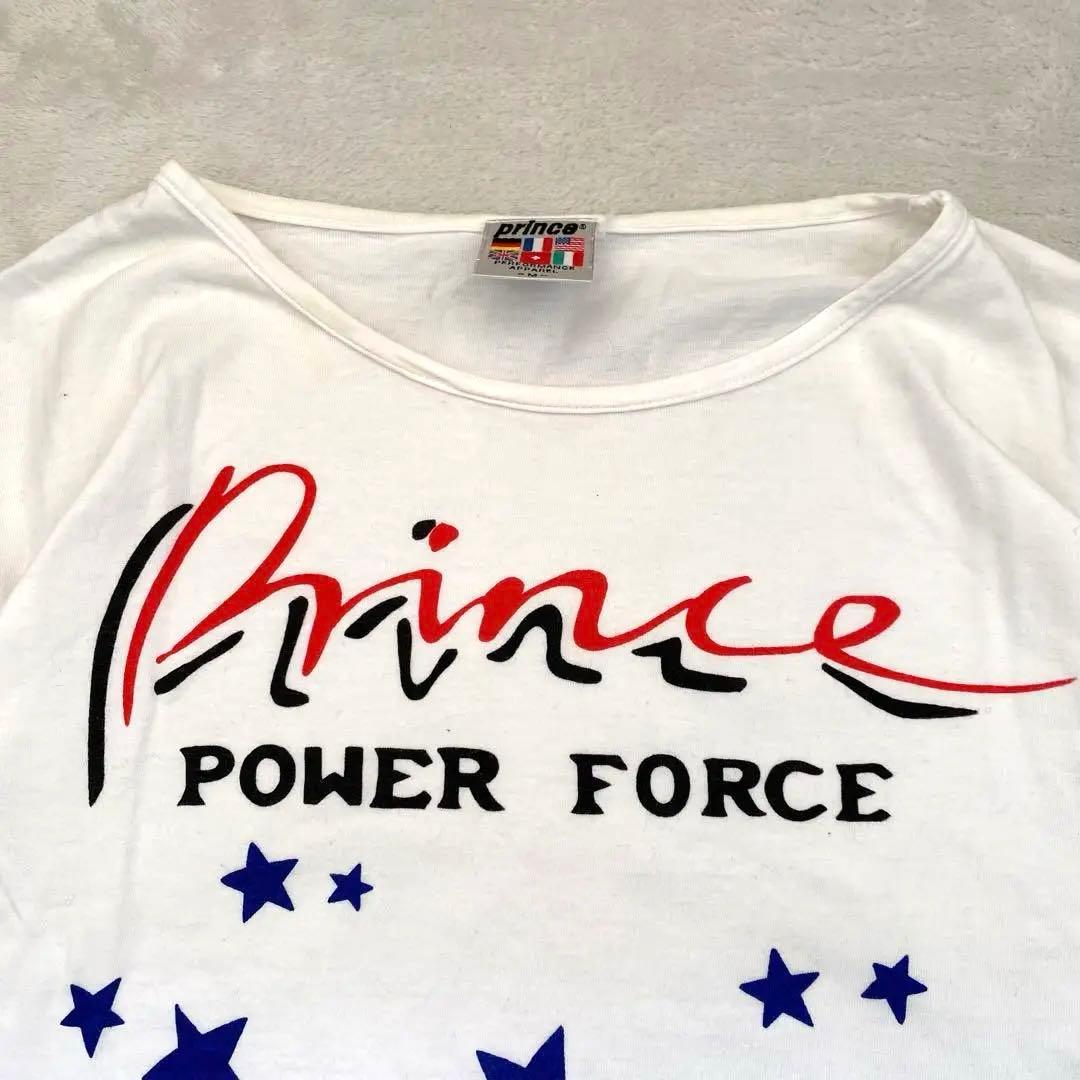 プリンス Tシャツ テニス 90s ヴィンテージ テニスボールプリント M