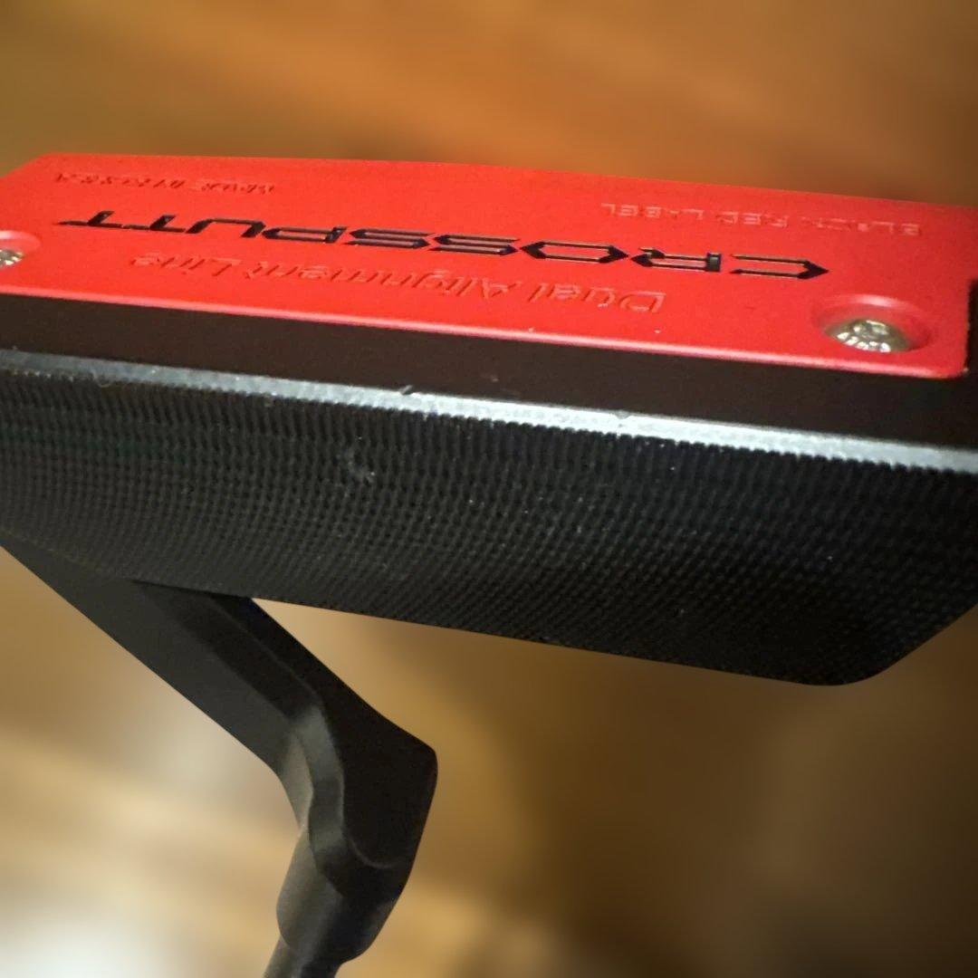 クロスパットパター Red Black Label 33インチ