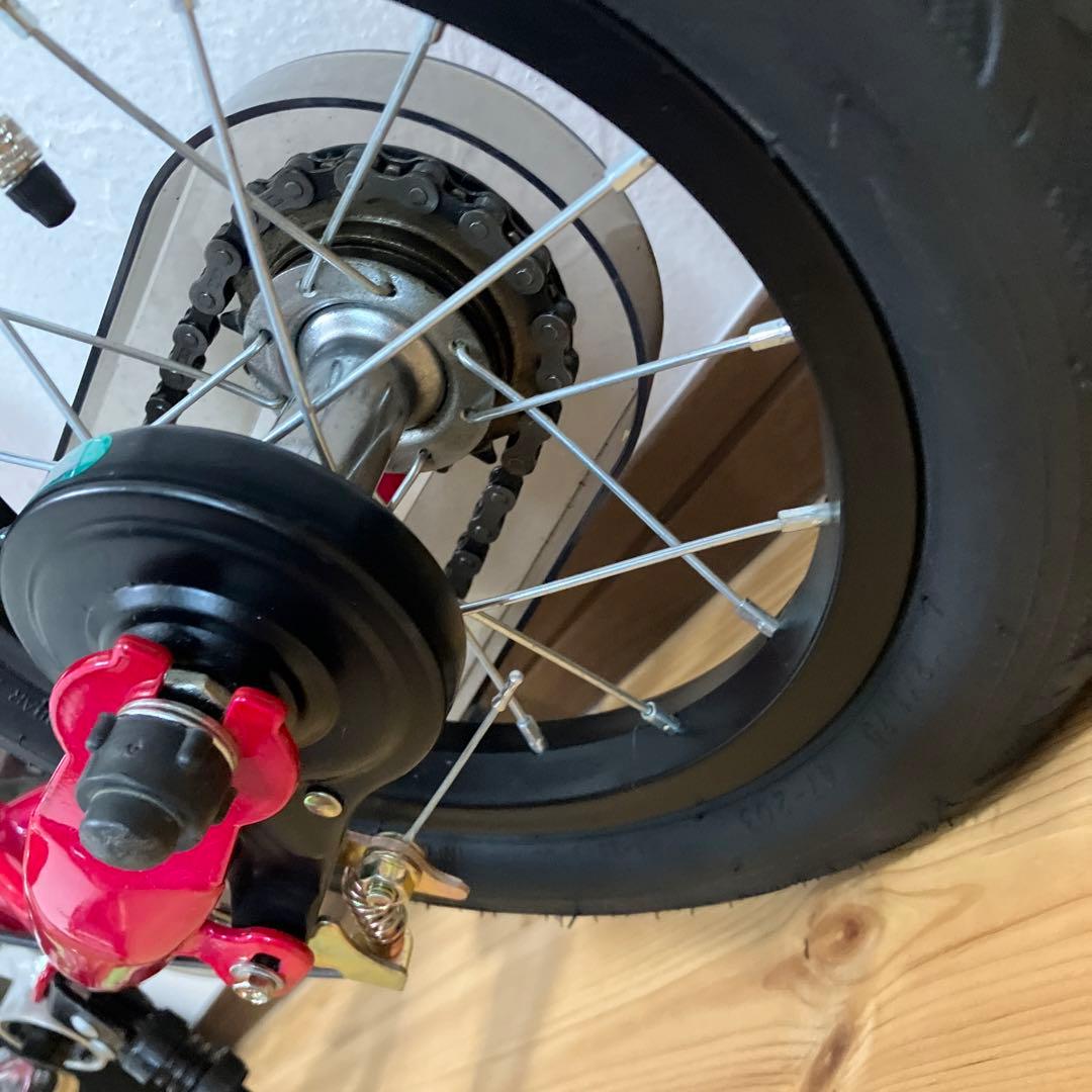 Henshin バランスバイク ピンク12インチ　キッズ自転車