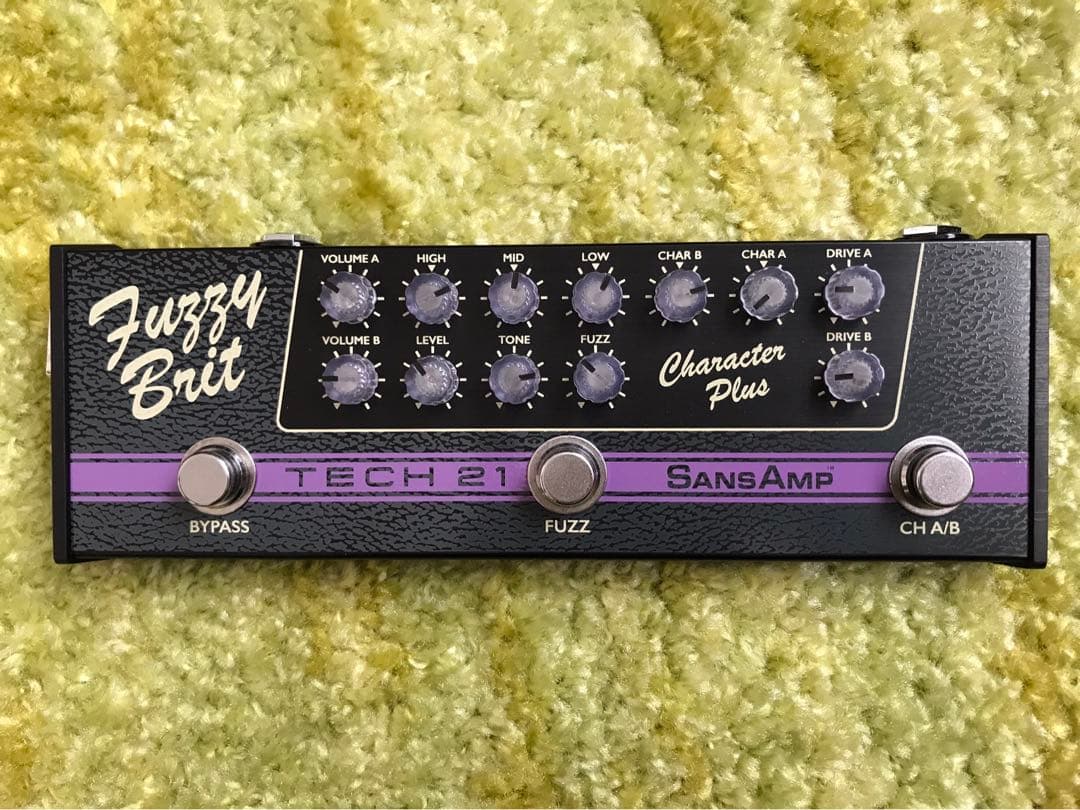 ギター TECH21 Sansamp Logo Character Plus